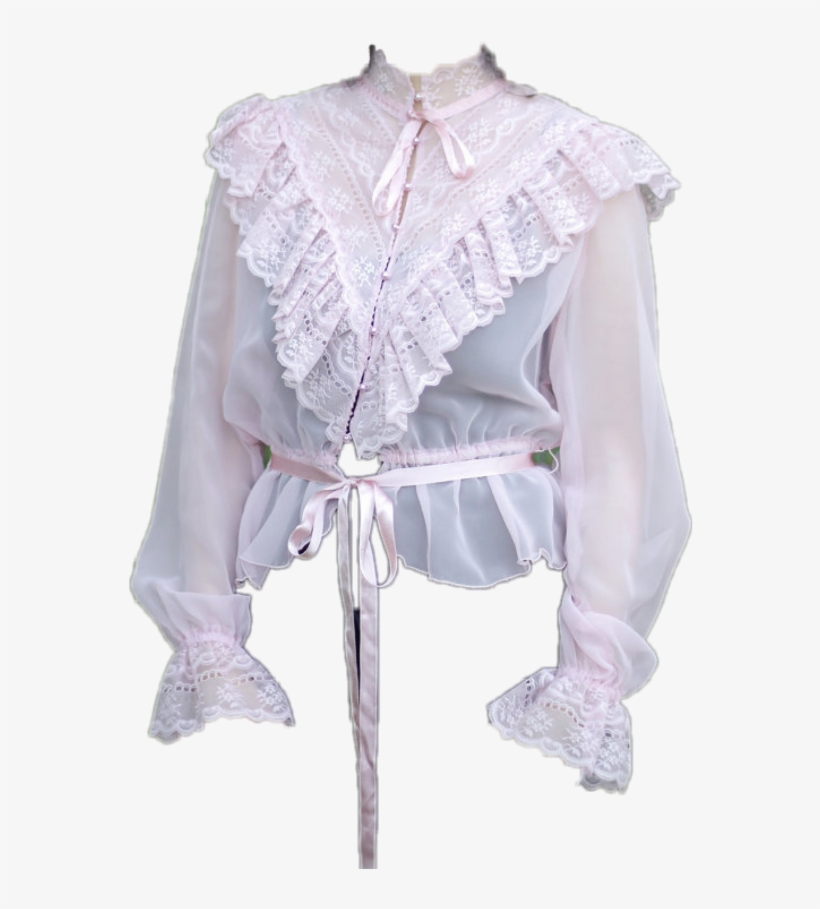Blouse Fashion Png Pngs Aesthetic Tumblr Antique Vintag - Costume, transparent png download