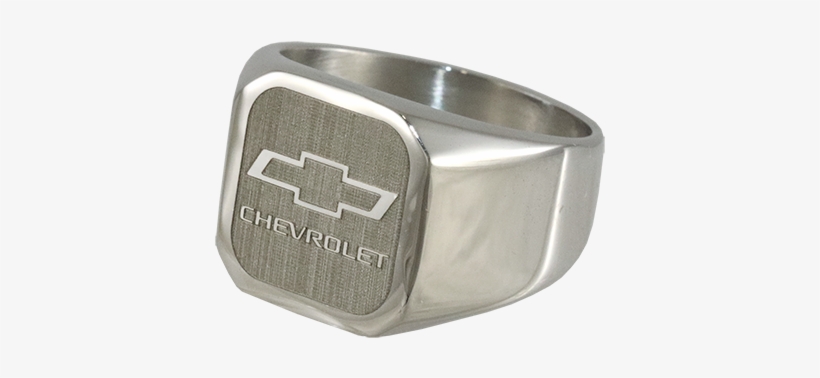 Chevrolet Bowtie Signet Ring - Ring, transparent png download