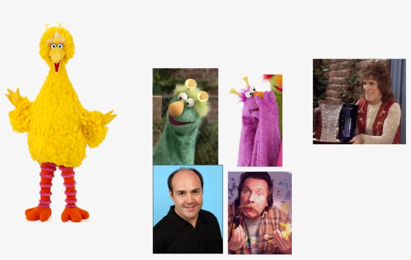Muppet Wiki Behind The Scenes Sesame Street Episode - Big Bird And Tweety Bird, transparent png download