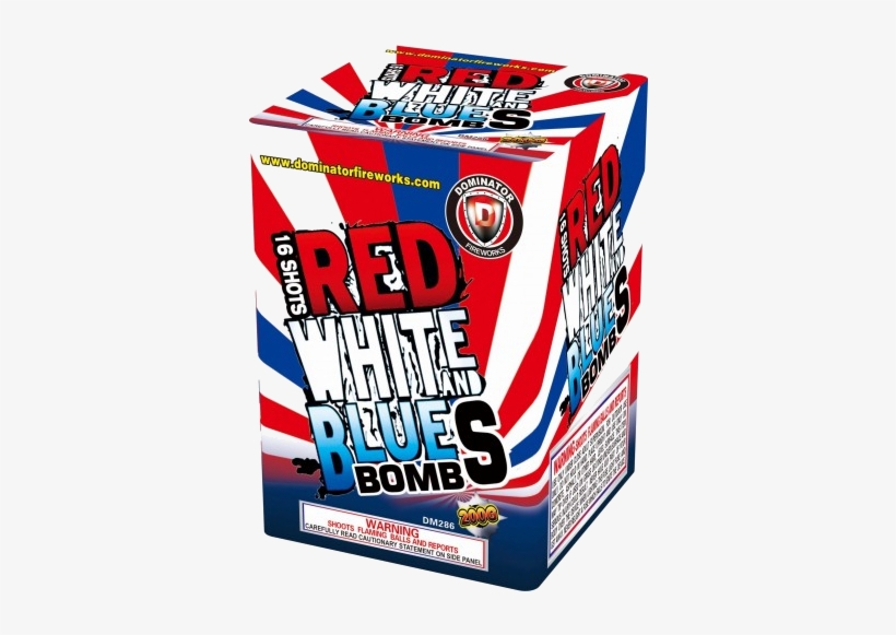 Red, White, & Blue Bombs - Red White Blue, transparent png download