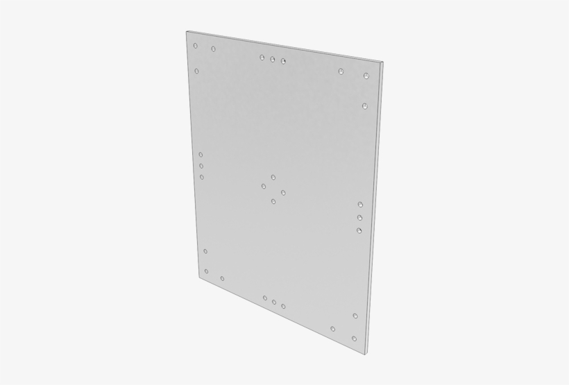 495x405mm Machinable Blank Plate - Screw, transparent png download