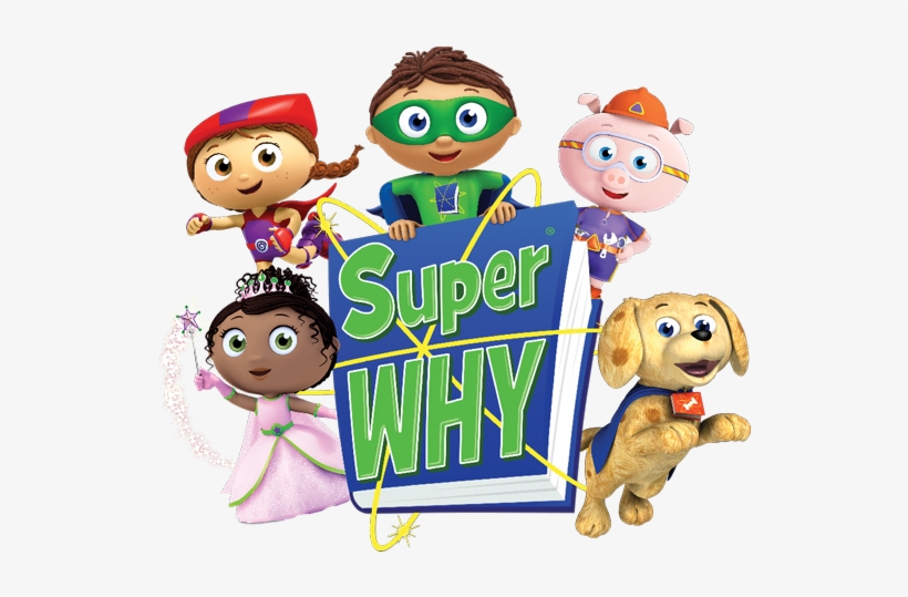 4 Superwhy Group - Super Why Fairytale Friends, transparent png download