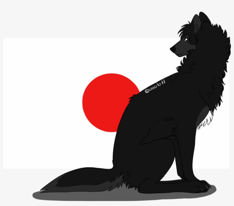 Hetalia Wolves Japan By Bat Biites - Illustration, transparent png download