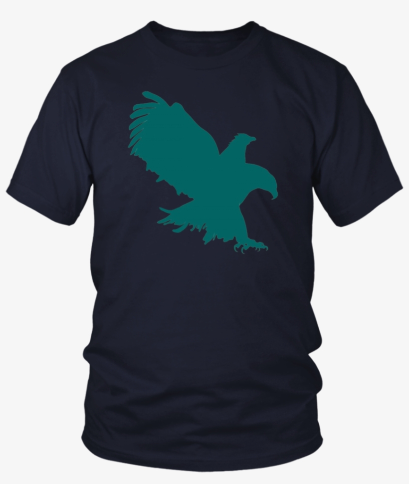Bald Eagle Silhouette T-shirt - Larry Bernandez T Shirt, transparent png download
