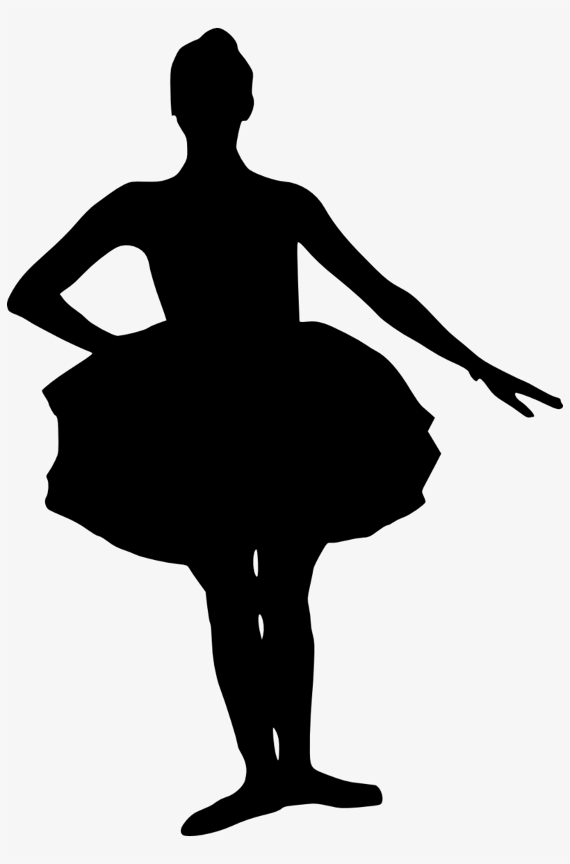 Free Png Ballerina Silhouette Png Images Transparent - Baby Ballerina Silhouette Png, transparent png download