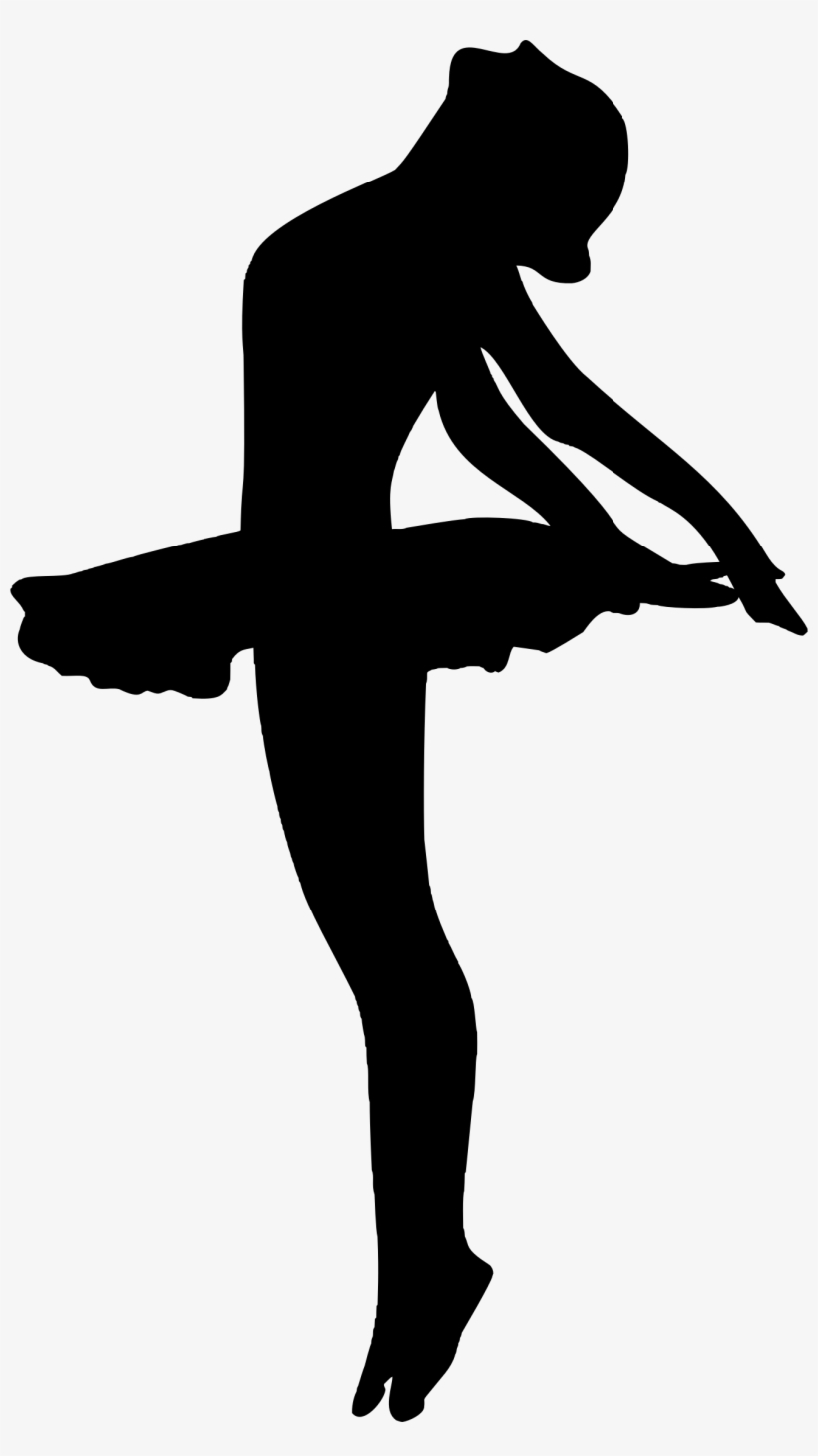 Big Image - Ballerina Silhouette, transparent png download