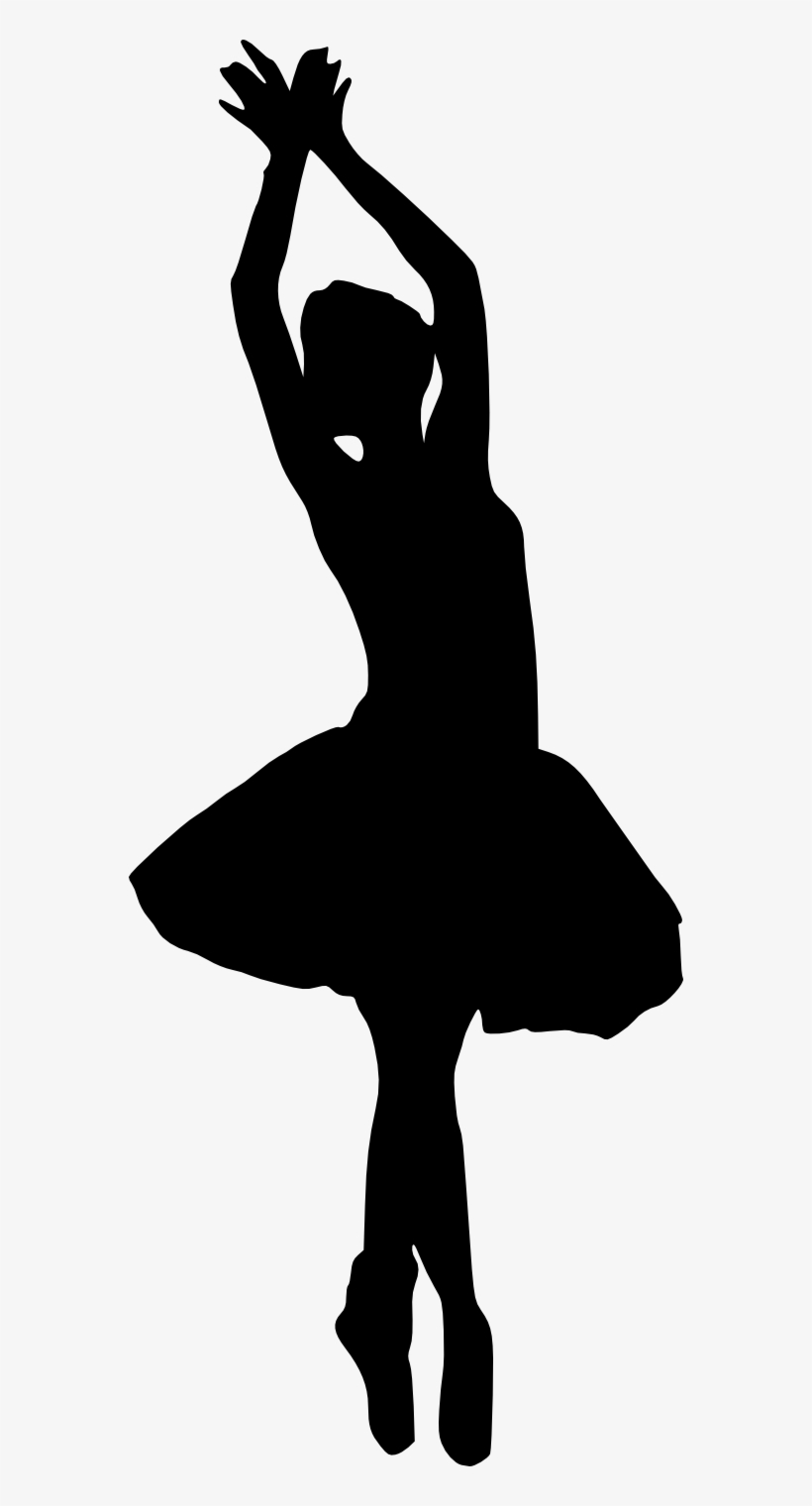 20 Ballerina Silhouette - Portable Network Graphics, transparent png download