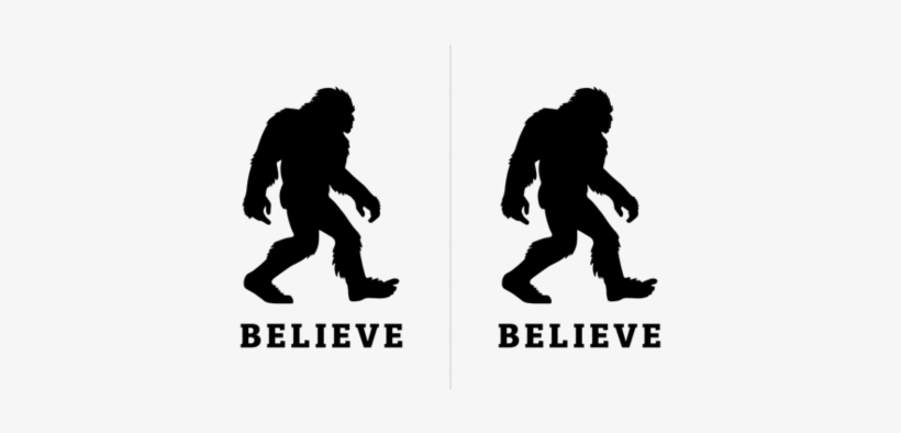 Bigfoot Believe Fabric By Mariafaithgarcia On Spoonflower - Got Squatch? Sticker, transparent png download