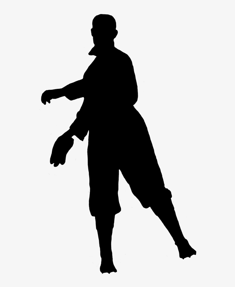 Baseball Player Silhouette - Transparent Baseball Player Silhouette, transparent png download