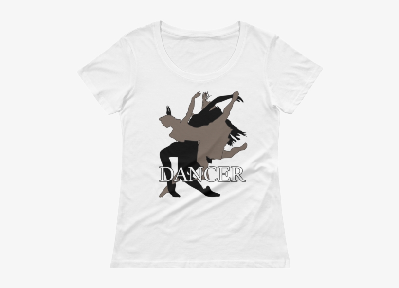 Ballerina Dancer T-shirt - Happy Beer Mug Womens Fitted Scoop T-shirt - White/xl, transparent png download