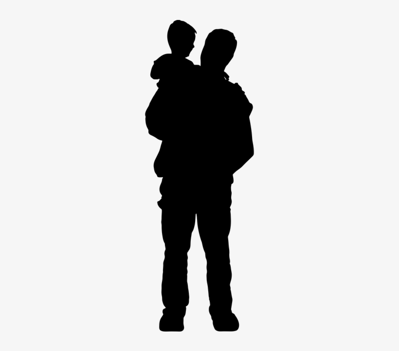 Unexpected Lessons In Communication With An Irate Parent - Father And Son Silhouette Png, transparent png download