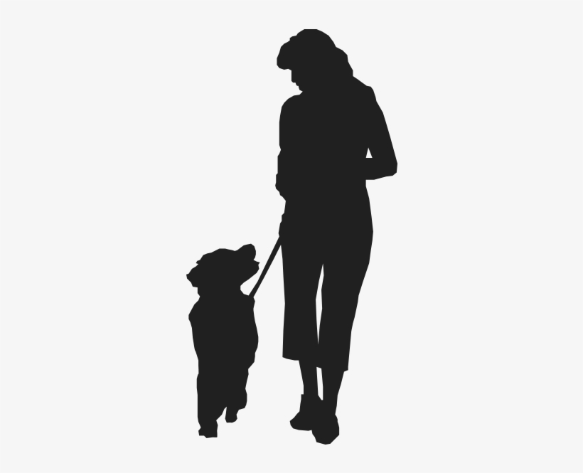 Pet Supplies - Dog Walking Silhouettes Png, transparent png download