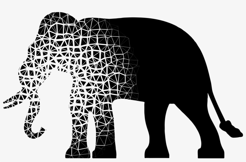 This Free Icons Png Design Of Elephant Silhouette Flying, transparent png download