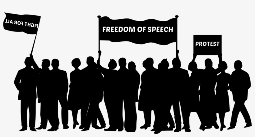 Protest Trump - Derecho A La Libertad De Reunion, transparent png download