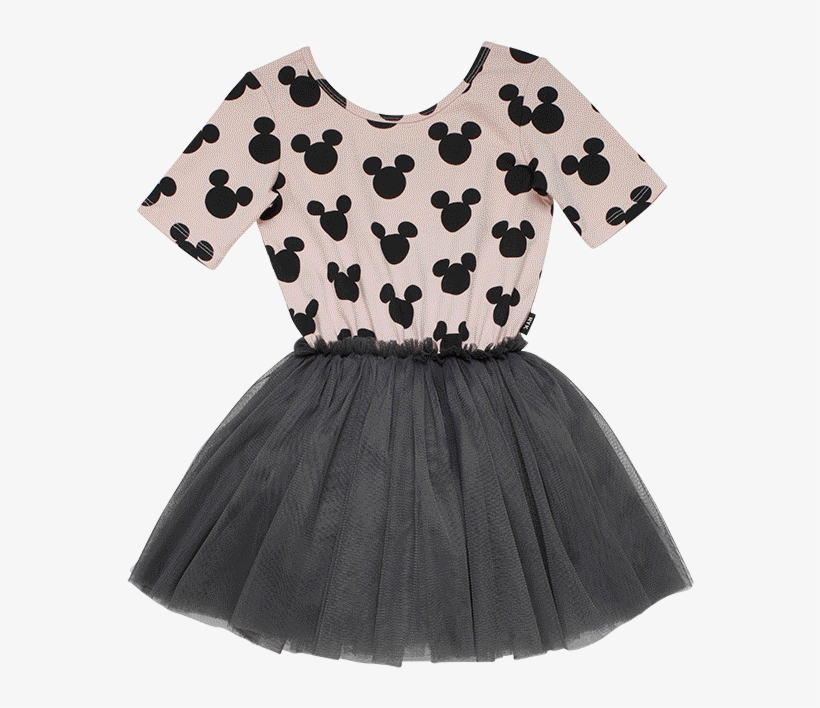 Mickey Silhouette Mabel Circus Dress - Dress, transparent png download