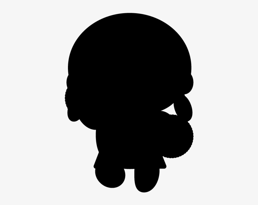 Free Cheerleader Silhouette Png - Silhouette, transparent png download