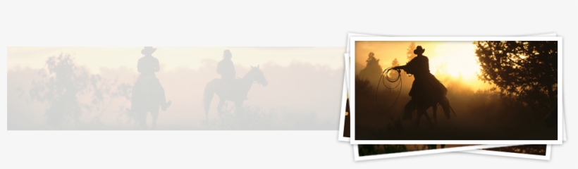 Hubert "rat" Edwards - Roundup At Sunset Personal Checks, transparent png download