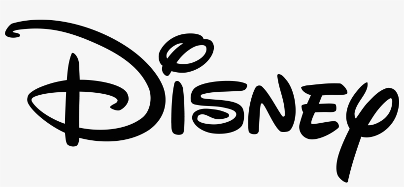 Disney Logo Vector Black - Disney Logo Png, transparent png download