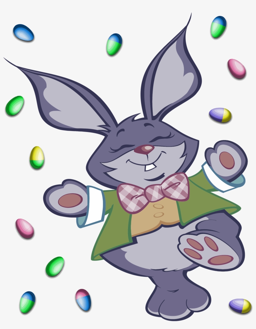 Clipart - Easter Bunny, transparent png download