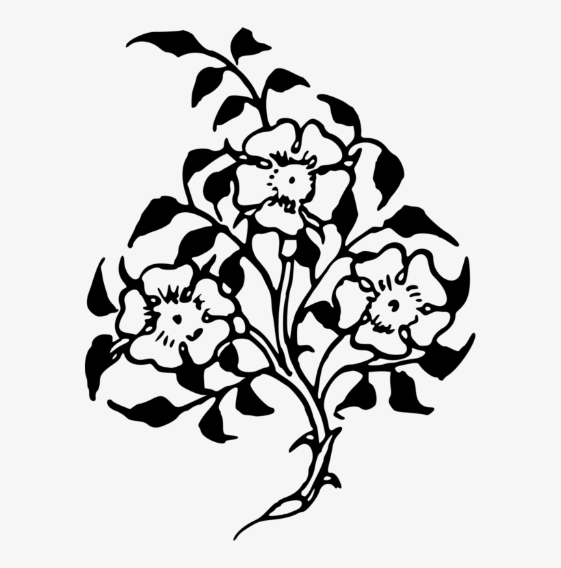Floral Design Visual Arts Leaf Silhouette Petal - Floral Design, transparent png download