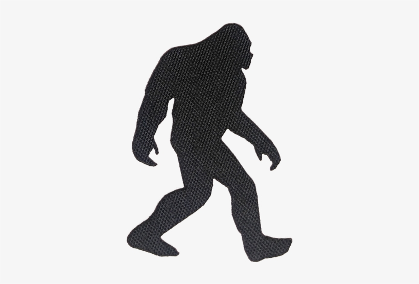 Bf Silhouette Patch - Big Foot Clip Art, transparent png download