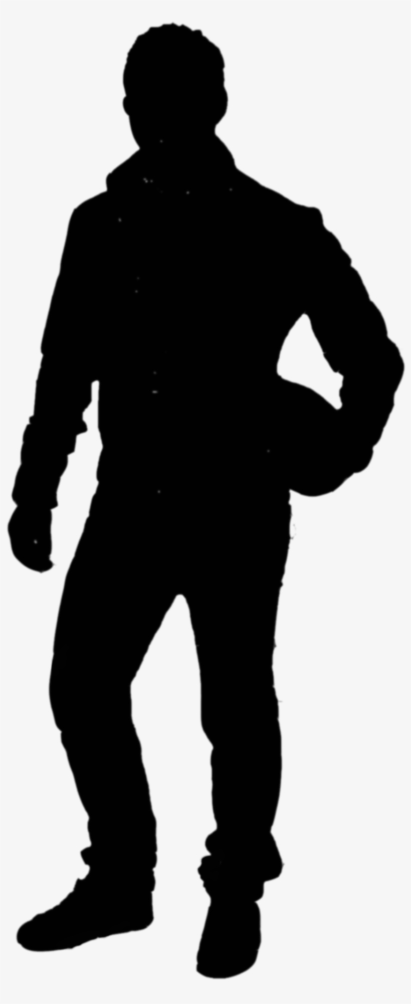 Motorcycle Guy Silhouette Clipart - Silhouette Of Teddy Roosevelt, transparent png download