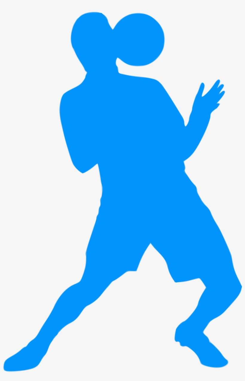 This Free Icons Png Design Of Silhouette Football 08, transparent png download