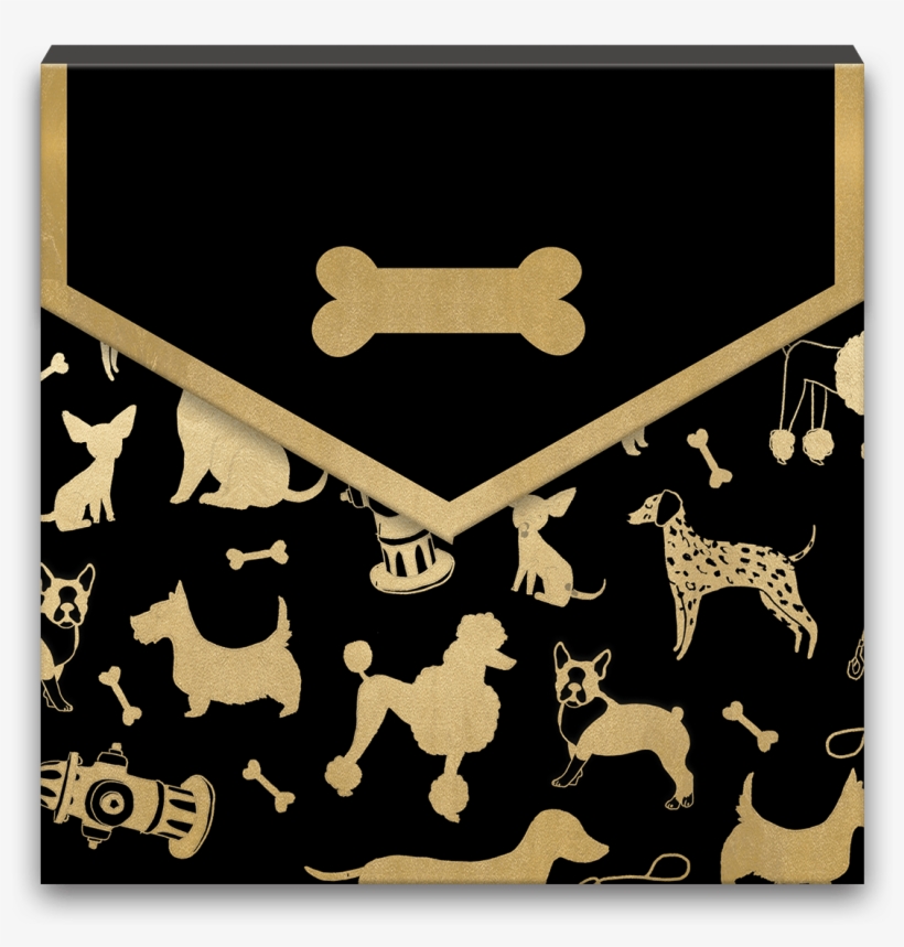 Dog Silhouettes Die-cut Sticky Pad Portfolio - Gartner Studios Sticky Notes, transparent png download