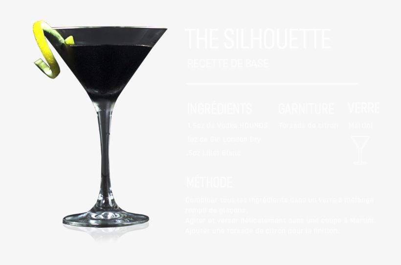 Nos Cocktails - Martini Glass, transparent png download