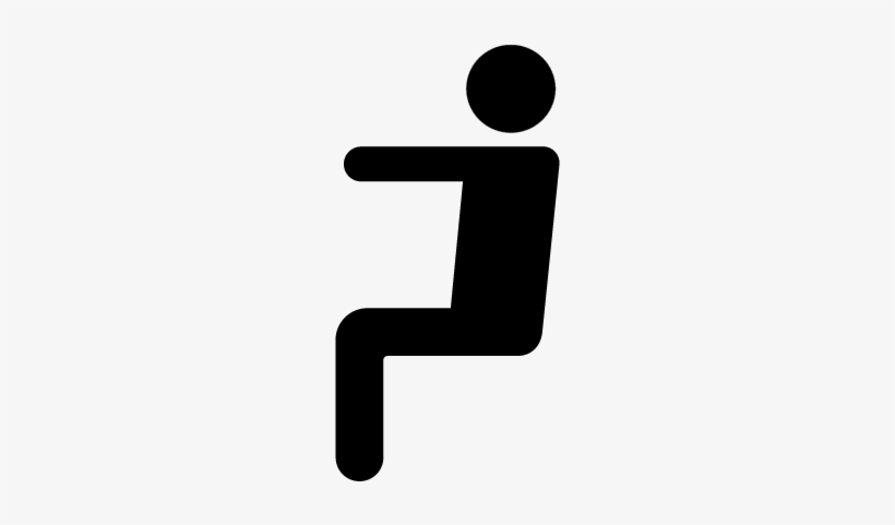 Working Out Silhouette Vector - Exercise, transparent png download