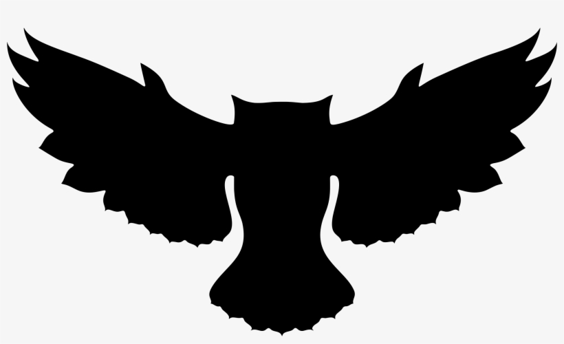 Owl Silhouette Png - Silhouette Of An Owl, transparent png download