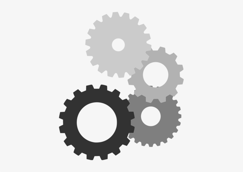 Svg Gear Silhouette - Colegio Republica De Mexico, transparent png download