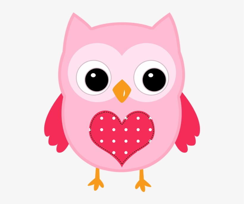 Coruja Rosa Png, transparent png download