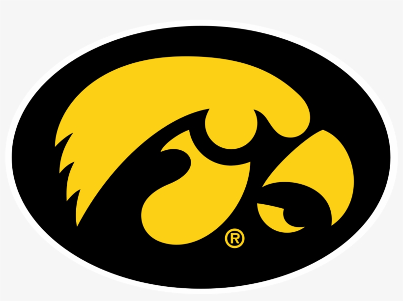 Iowa Hawkeyes Logo - Iowa Hawkeyes, transparent png download