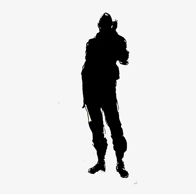 This Means That Big Boss Is Solid Snake Defeated In - Silhouette Big Boss Metal Gear Png, transparent png download