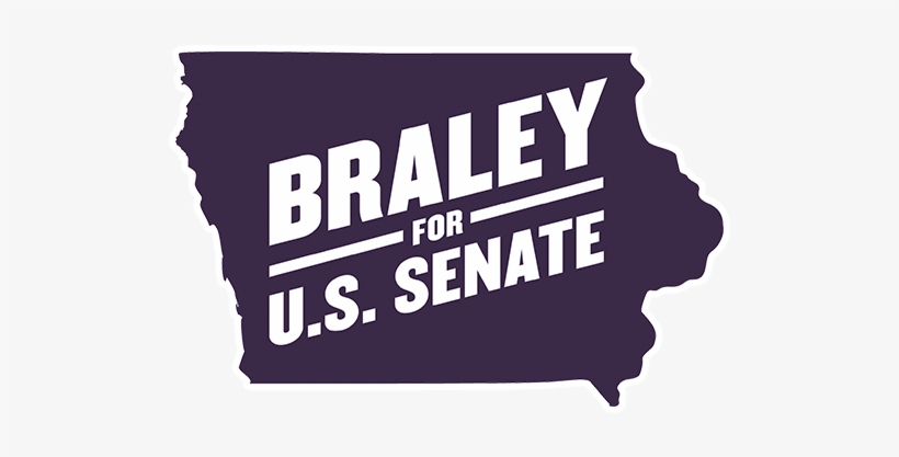 Bruce Braley And Iowa State Logo - Graphic Design, transparent png download