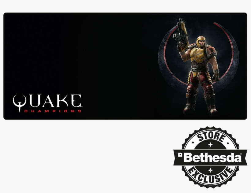 Quake Champions Oversized Mousepad Ranger - Gb Eye Quake Champions Group Framed Collector Print, transparent png download