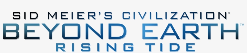 Civilization Beyond Earth Rising Tide Logo - Sid Meier's Civilization Beyond Earth Logo, transparent png download
