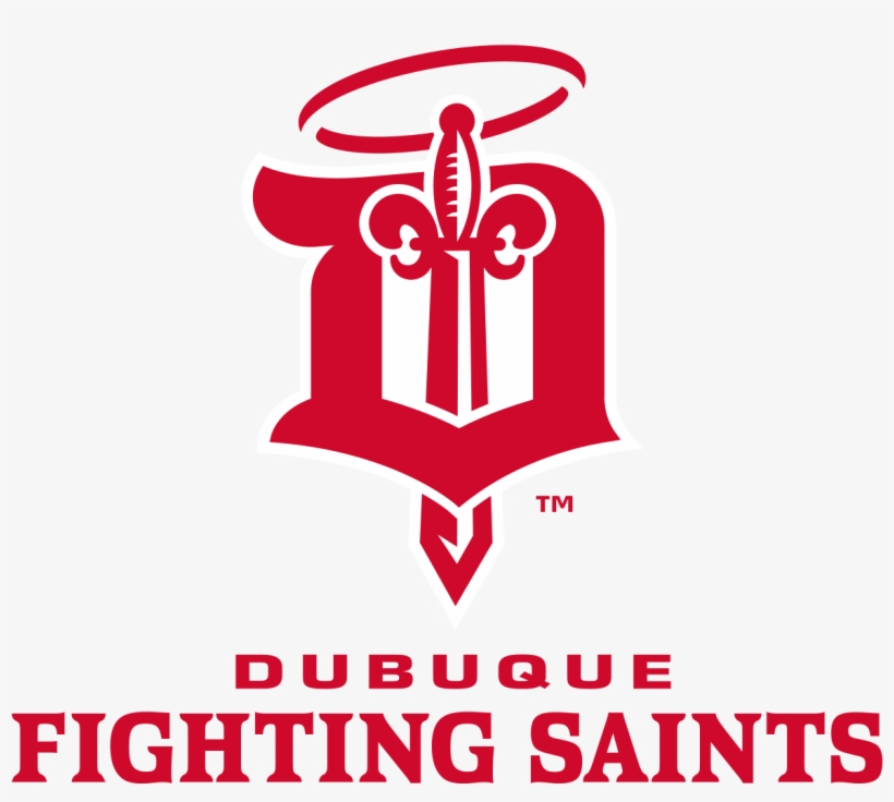 Download - Dubuque Fighting Saints Logo, transparent png download