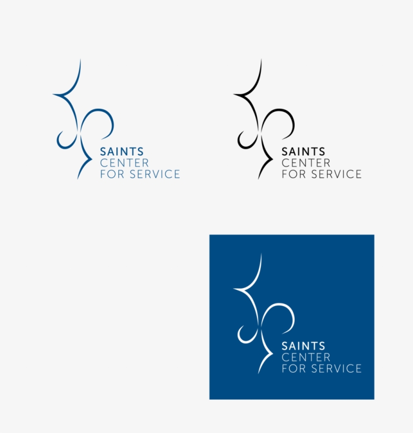 This Logo Is A Modern Take On The Fleur De Lis, Repurposed - Calligraphy, transparent png download