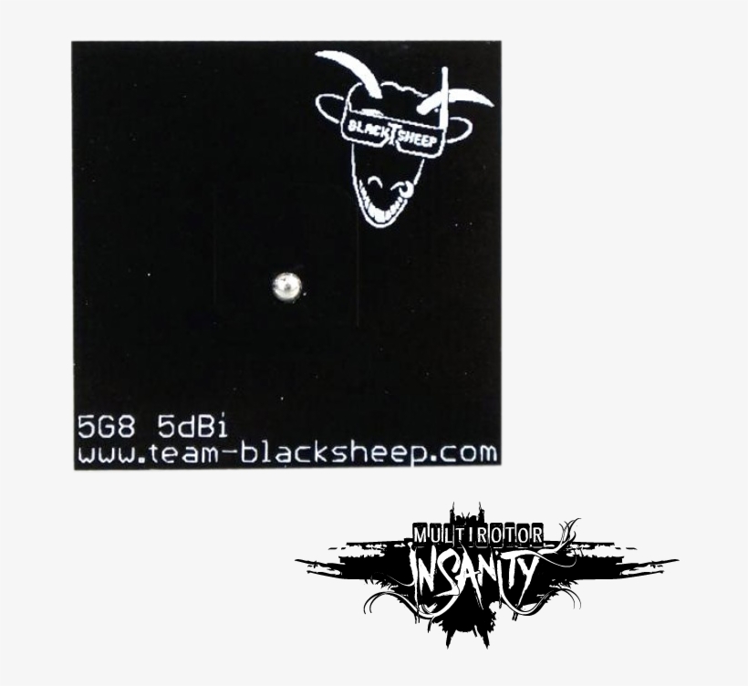 Tbs 5g8 Patch 5dbi V=1510706546 - Team Black Sheep Tbs - 5g8 Patch (5dbi) Antenna, transparent png download