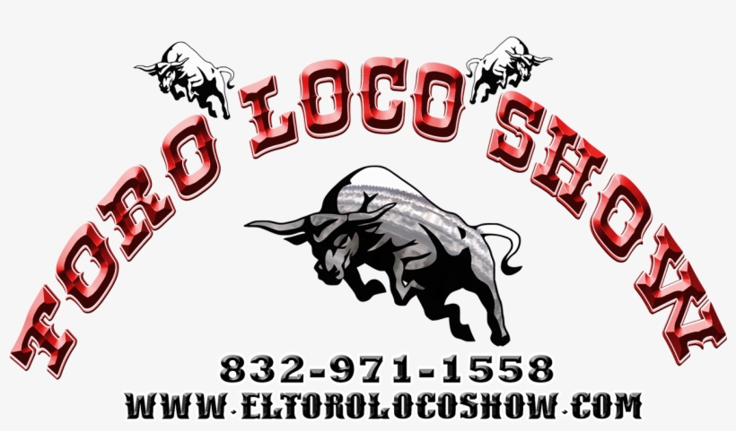 El Toro Loco Show 832 971 1558,fabricacion De Toro - Stickany Tablet Decal Series Bull Sticker For Ipad,, transparent png download