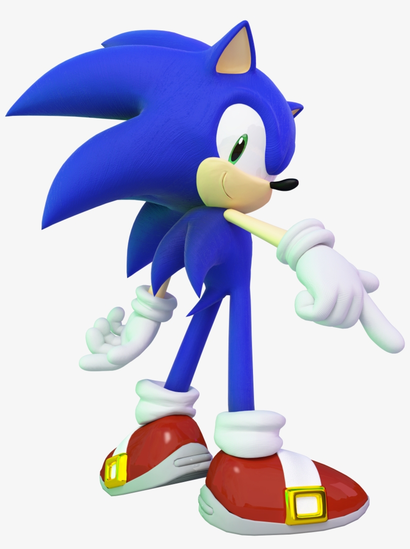 Sonic El Erizo Fondo De Pantalla Possibly Containing - Sonic The Hedgehog Back, transparent png download