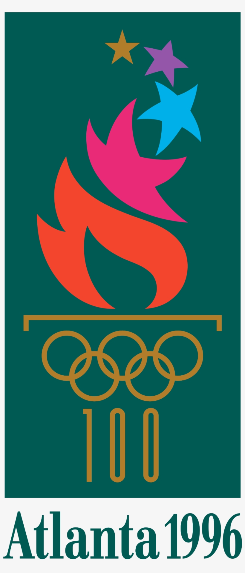 Olympic Games Clipart 1st - 1996 Olympics, transparent png download