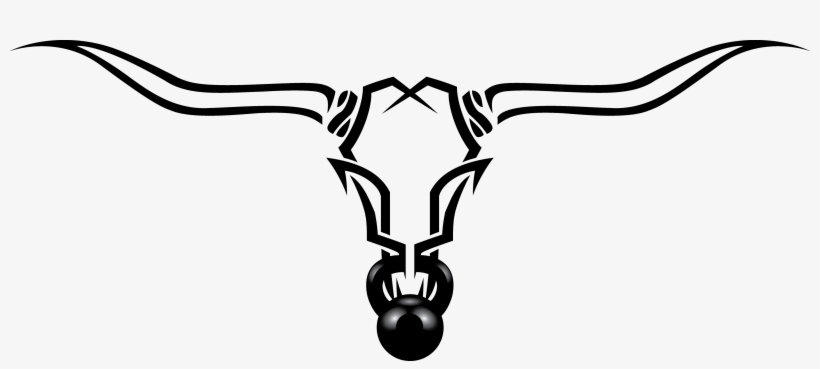 Longhorn Outline - Longhorn Png, transparent png download