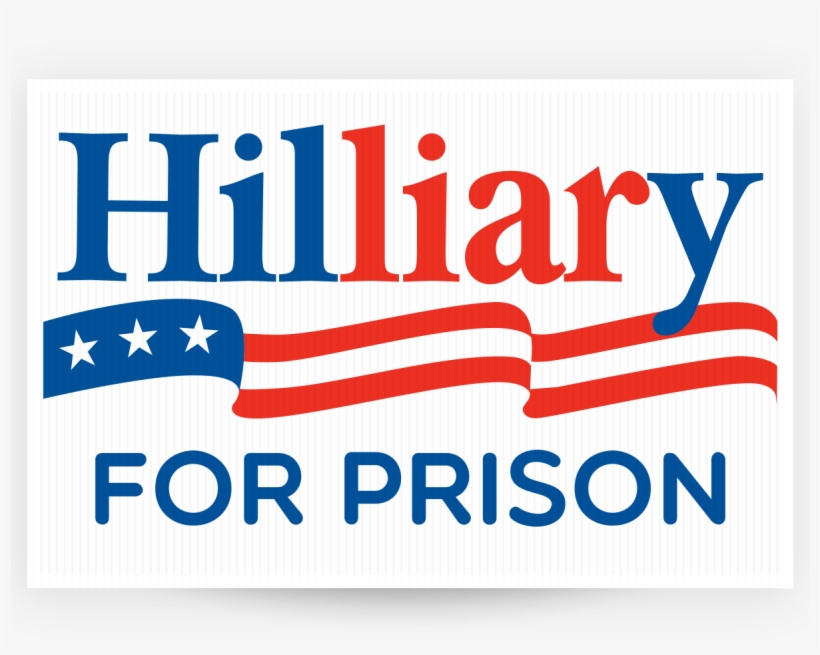 Hillary For Prison - Hillary Clinton For President Logo, transparent png download