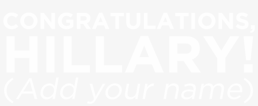 Congratulations Hillary - Future Of The Car Summit 2018, transparent png download