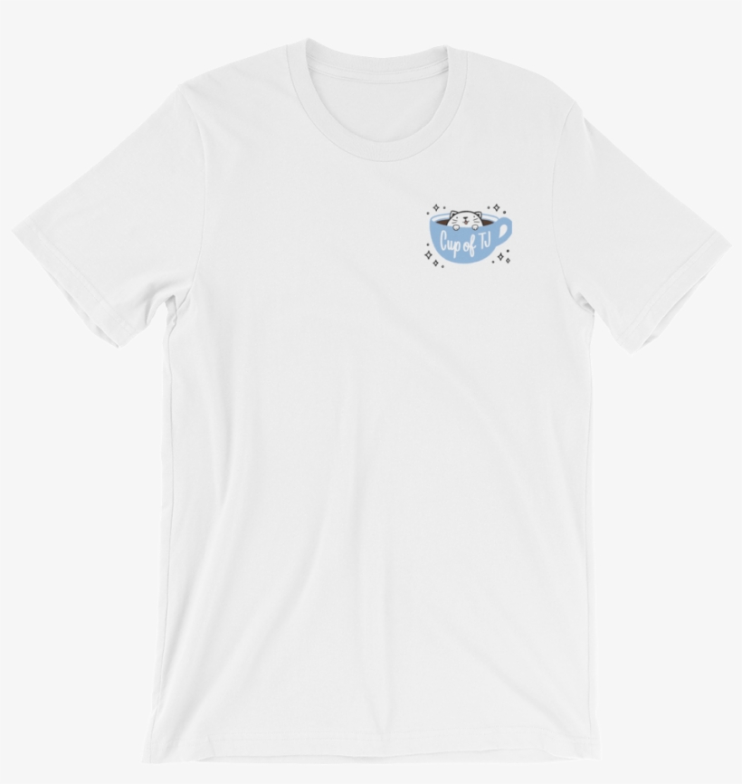Cupoftj Mini Logo Tee - T-shirt, transparent png download