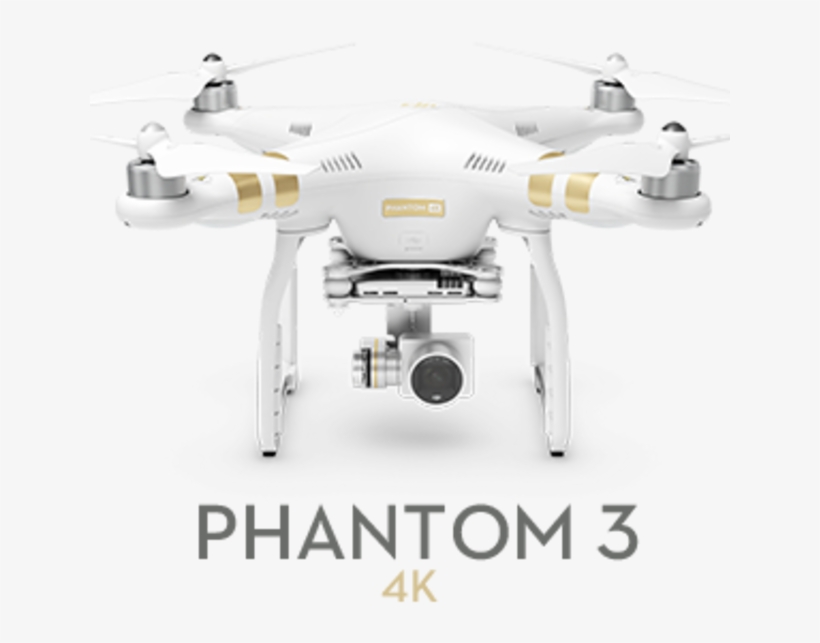 Drone Phantom 3 4k, transparent png download