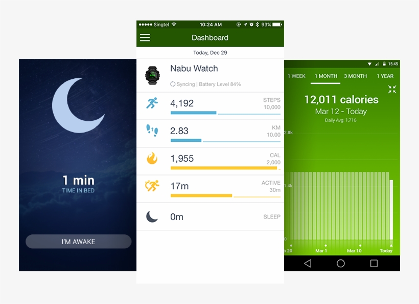 Fitness Tracking - Razer Nabu Watch App, transparent png download